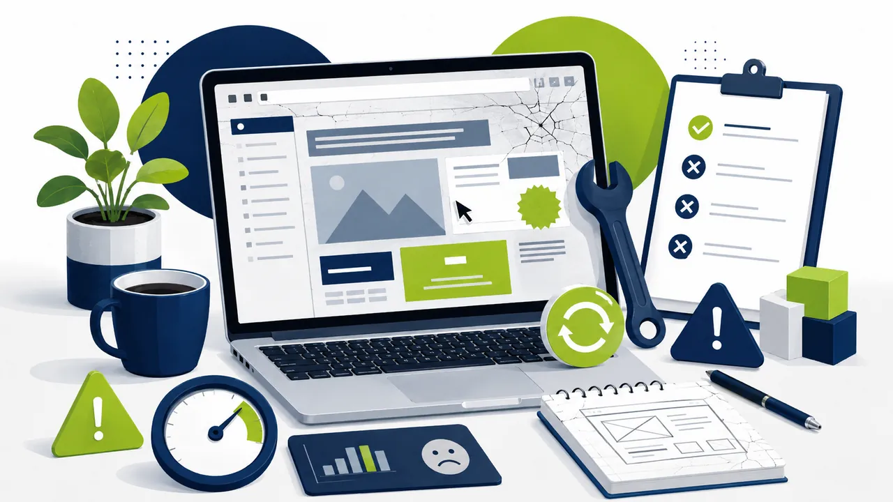 Illustration de l’article : 7 signes que votre site internet a besoin d’être refait